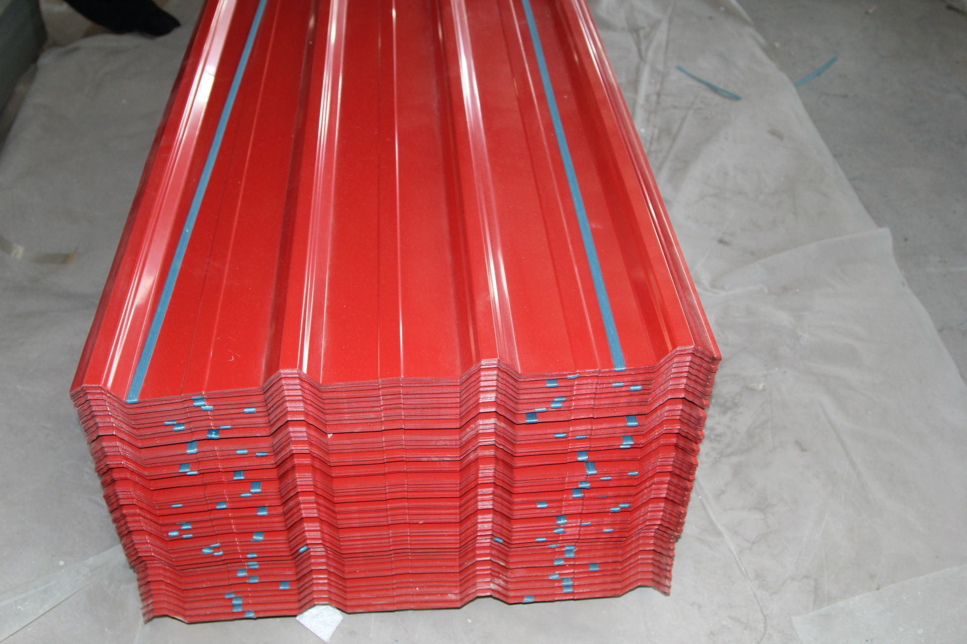 Color Coated Steel Sheets Corrugated Roofing Sheet 
